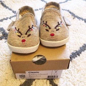 Limited Edition Christmas Reindeer TOMS size 2